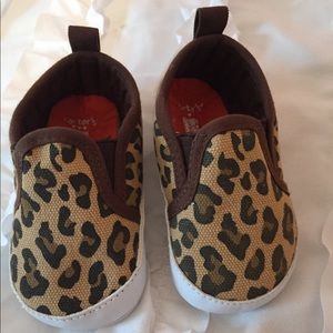 Cheetah slip ons